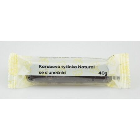 Natural Jihlava Karobová tyčinka so slnečnicou 40g