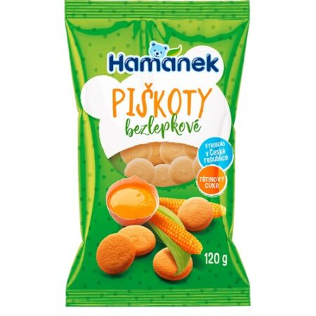 Hamánek Piškóty bezlepkové 120g