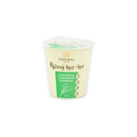 Natural Jihlava Ryžový kuskus s medvedím cesnakom 85g