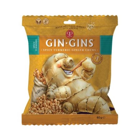 Gin-Gins Kurkumovo-zázvorové cukríky 60g