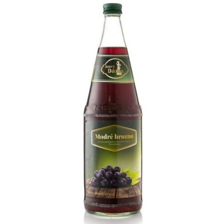 Stará dáma - Šťava z modrého hrozna 1000ml